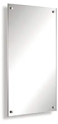 Immagine prodotto di Riscaldamento a infrarossi a specchio, 450 Watt, verde - Montaggio a parete - Ideale per il bagno - Resistente e duraturo