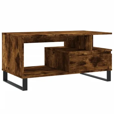 Produktbild von Couchtisch Räuchereiche 90x49x45 cm Holzwerkstoff