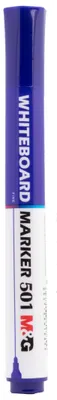 Zdjęcie produktu dla Marker suchościeralny M&G niebieski 1-3 mm 10 sztuk