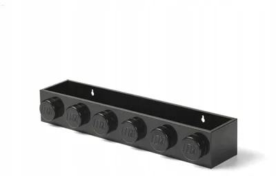 Produktbild von Lego Long Shelf Brick 6 Black 41121733