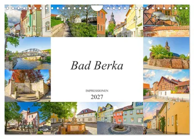 Produktbild von Bad Berka Impressionen (Wandkalender 2027 DIN A4 quer), CALVENDO Monatskalender