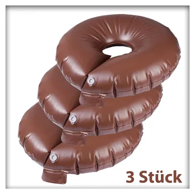 Produktbild von 3 Stück Bewässerungsring 55 Liter, PVC UV Beständig, Baumring zur Bewässerung, Wassersack Baum
