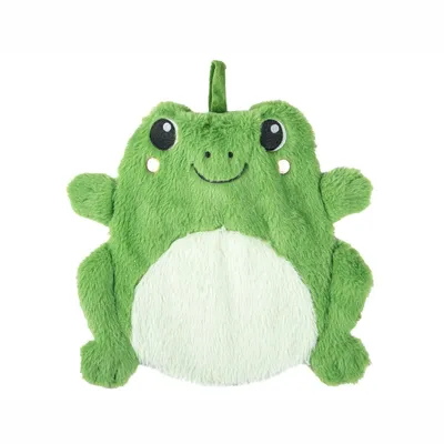 Produktbild von Sass & Belle Wärmflasche mit Bezug Frosch Bettflasche ca. 32 x 26 cm