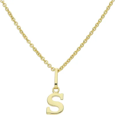 Produktbild von JuwelmaLux Anhänger 333/000 (8 Karat) Gold Buchstabe "S" JL16-02-0452