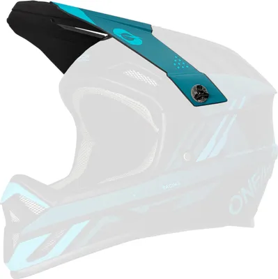 Zdjęcie produktu dla Oneal Visier Backflip Helm Strike Black/Teal Größe: OS