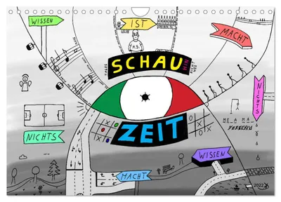 Produktbild von SchauZeit (Wandkalender 2027 DIN A4 quer), CALVENDO Monatskalender