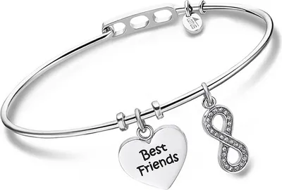 Produktbild von LOTUS Style Charms Armreif Damen LS2036-2/5 Edelstahl silber Schmuck D2JLS2036-2-5