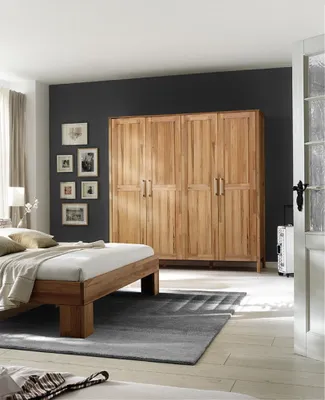 Produktbild von Schlafzimmer-Schrank Kernbuche Kleiderschrank - (2125)
