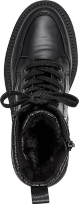 Produktbild von MARCO TOZZI Damen Stiefelette Boot Warmfutter gesteppt Plateau 2-26264-41, Größe:39 EU, Farbe:Schwarz