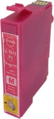 Image de cartouche d'encre compatible avec Epson T1813 / T18 XL magenta pour XP-100, 102, 200, 202, 205, 210, 212, 215, 225, 30, 300, 302, 305, 310, 312, 313..