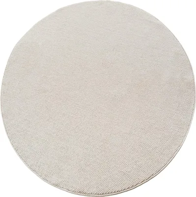 Produktbild von Ayyildiz | Moderner Teppich - 3D Optik Würfel Struktur - Geflecht Muster - Wohnzimmer Kurzflor - creme - 80 cm x 80 cm