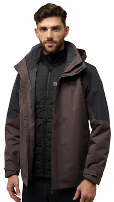 Produktbild von Jack Wolfskin Herren Romberg 3in1 Jkt M, Peat, XXL EU