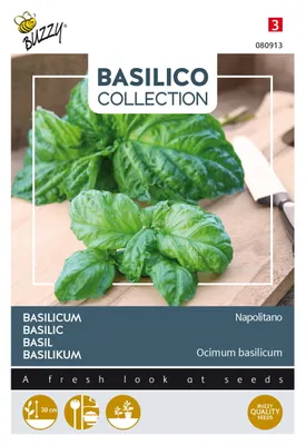 Image de Graines de basilic Napolitano Buzzy - Environ 1,5 gr | Buzzy_080913