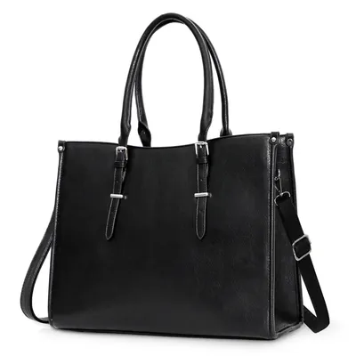 Produktbild von Businesstasche Damen Handtasche Bürotasche Große Handtasche Umhängetasche Arbeitstasche Gross Laptop Business Schule Taschen 15.6 Zoll