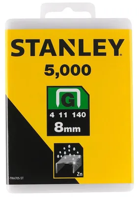 Produktbild von Stanley Klammern Typ G 10 mm 1-tra706-5t (5000 Stück)
