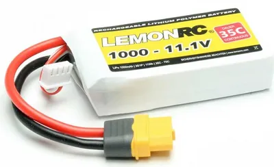 Zdjęcie produktu dla Akumulator LiPo Pichler LEMONRC 1000 – 11,1 V (35C) / 15709
