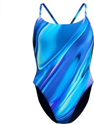 Zdjęcie produktu dla SPEEDO 8-004810 Printed Racerback 1 Pc RAPTURE GLOW - DARK TEAL RAPTURE GLOW - DARK TEAL L