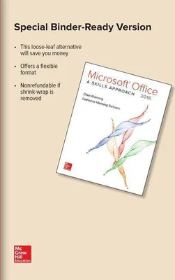 Produktbild von Looseleaf for Microsoft Office 2016: A Skills Approach