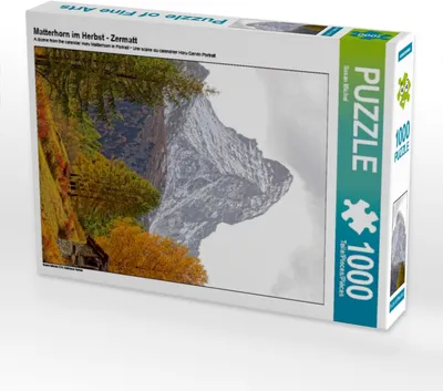 Produktbild von Calvendo Matterhorn im Herbst - Zermatt 1000 Teile Puzzle hoch 480x640mm, Michel Susan; 7364363