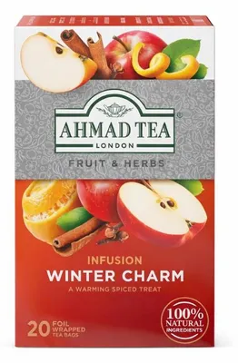Zdjęcie produktu dla Napar owocowo-ziołowy Ahmad Tea Fruits & Herbs Winter Charm 40g - korzenny