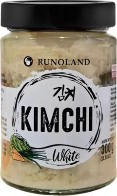 Immagine prodotto di Runoland | Kimchi Mild White - 300 g - Delicato - Verdure fermentate - 300 ml