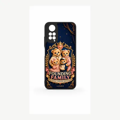Imagen del producto de Funda para Xiaomi Redmi Note 11 4G, carcasa protectora para teléfono móvil con diseño familiar – LUNØIR ©