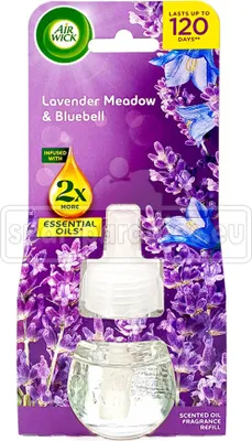 Image de Air Wick flacon de parfum Prairie de lavande & Campanules, 19 ml