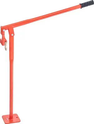 Image de Extracteur de poteaux en T de 91,4 cm, extracteur de poteaux de clôture en acier robuste, capacité de charge de 300 kg, outil d'extraction de poteaux en T permettant d'économiser de la main-d'œuvre pour les poteaux de clôture ronds, les poteaux de signalisation et les souches d'arbres, chaîne de levage non incluse