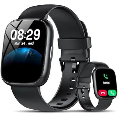Produktbild von Smartwatch Herren Damen mit Alexa, Bluetooth 5.3, Telefonie, 1,83 Zoll HD Display, 100+ Sportmodi, Fitness Tracker, IP68