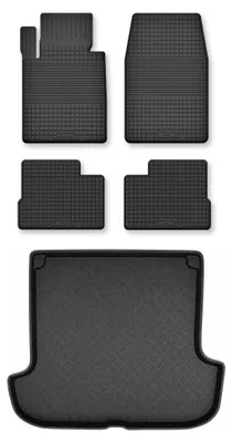 Immagine prodotto di Tappetini a vasca + bagagliaio per Hyundai Terracan 2001-2006 SUV 5 pezzi