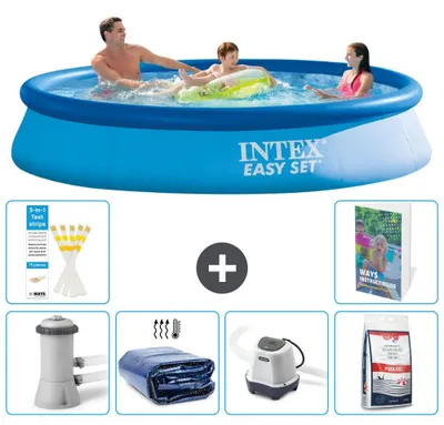 Productafbeelding van Easy Set Zwembad - Rond - 366x76 cm - 5-delig - Model S329