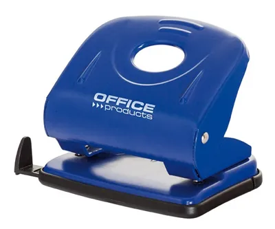 Image de Perforateur, Produits Pour Le Bureau, Perforateur Jusqu'à 30 Feuilles, Métal, Bleu