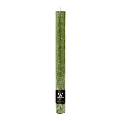 Produktbild von Stabkerzen aus Paraffin, Olive, Marble Rustik, Wiedemann, 250/35 mm, Brenndauer ca. 25h, 12 Stück