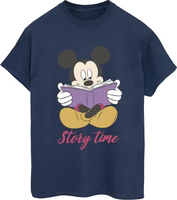 Produktbild von Disney - "Story Time" T-Shirt für Damen BI38797 (L) (Marineblau)