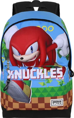 Zdjęcie produktu dla Plecak KARACTERMANIA 44cm Sonic the Hedgehog Knuckles Run - School Backpack
