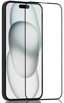 Obrázek produktu pro 1-balení iPhone 15 Ochranné sklo na displej - Tvrzené sklo 9H - Super kvalita 3D
