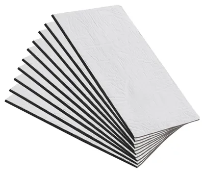 Schalldämmmatte Auto, 10 Stück, 245x185x4,5 mm, selbstklebend