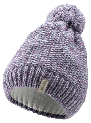 Produktbild von Sterntaler Bommelmütze Multicolor – Mädchen Wintermütze mit Bommel aus Multicolo