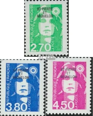 Produktbild von Briefmarken St. Pierre und Miquelon 1996 Mi 708-710 (kompl.Ausg.) postfrisch Marianne