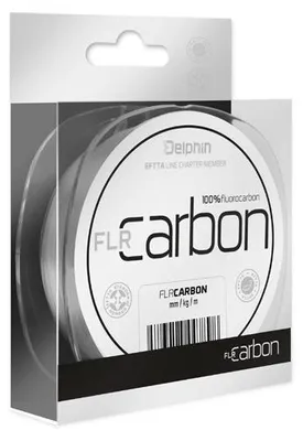 Obrázek produktu pro Delphin FLR Carbon 100% Fluorocarbon Číra 0,40 mm 20 m 22,2 lbs Vasec