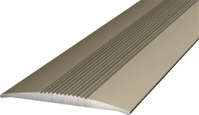 Produktbild von Prinz Übergangsprofil Alu Edelstahl matt selbstklebend 37 x 2700 mm