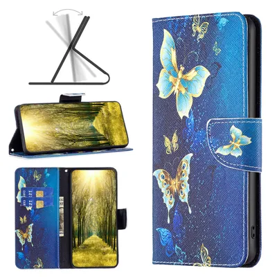 Produktbild von Für Honor 200 Lite Kunst-Leder Book Handy Tasche Motiv 5 Hülle Etuis Schutz