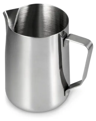 Melkkännchen 900 ml Edelstahl silber zum Aufschäumen