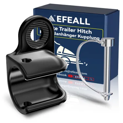 Productafbeelding van Fietsaanhanger koppeling voor aanhanger, antislip en stabiel, eenvoudig te installeren