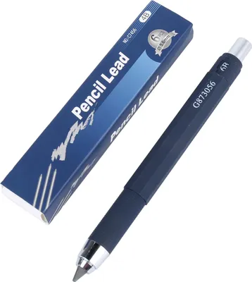 Obrázok produktu pre 5.6 mm mechanická ceruzka so 6 náplňami 4B hladké písanie umelecké ceruzky na kreslenie