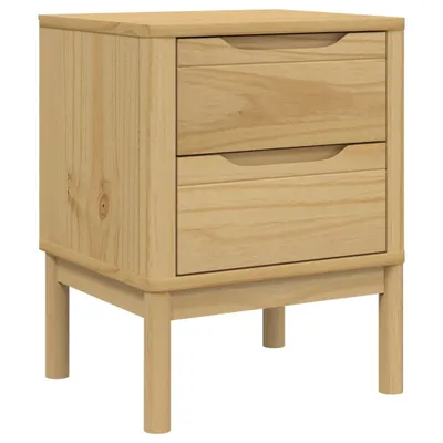 Produktbild von Nachttisch Wachsbraun 45x39x57 cm Massivholz Kiefer