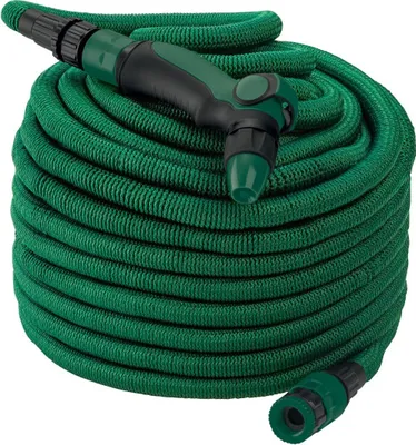 Produktbild von PARKSIDE® Flexi-Gartenschlauch 30m (OSNL/OSCZ/OSPL/OSSK) (Dunkelgrün)