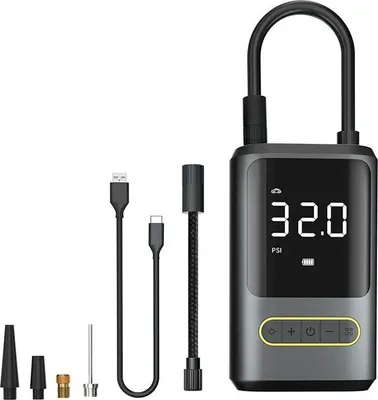 Obrázek produktu pro KIK KX2967 Digitální bezdrátový kompresor 80W, 2 x 2000mAh, 150PSI/10bar