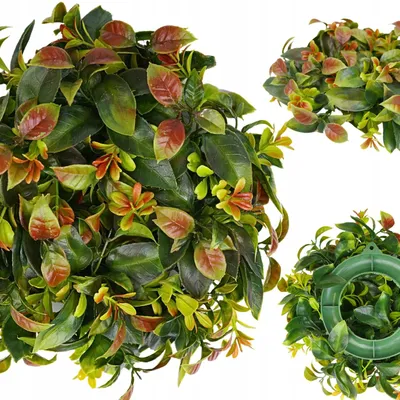 Produktbild von Topoblu Künstlicher Herbstkranz mit Blättern 28cm