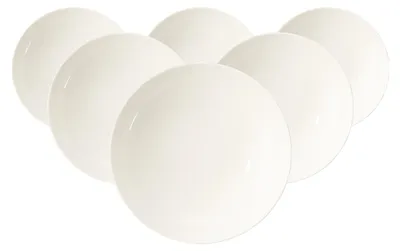 Produktbild von Seltmann Weiden Savona Fine Diamond weiß Suppenteller rund 21 cm 6er Set
